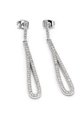 Kolczyki SILK TOUCH SILVER