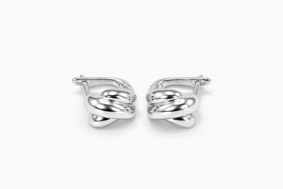 Kolczyki TWIST SILVER
