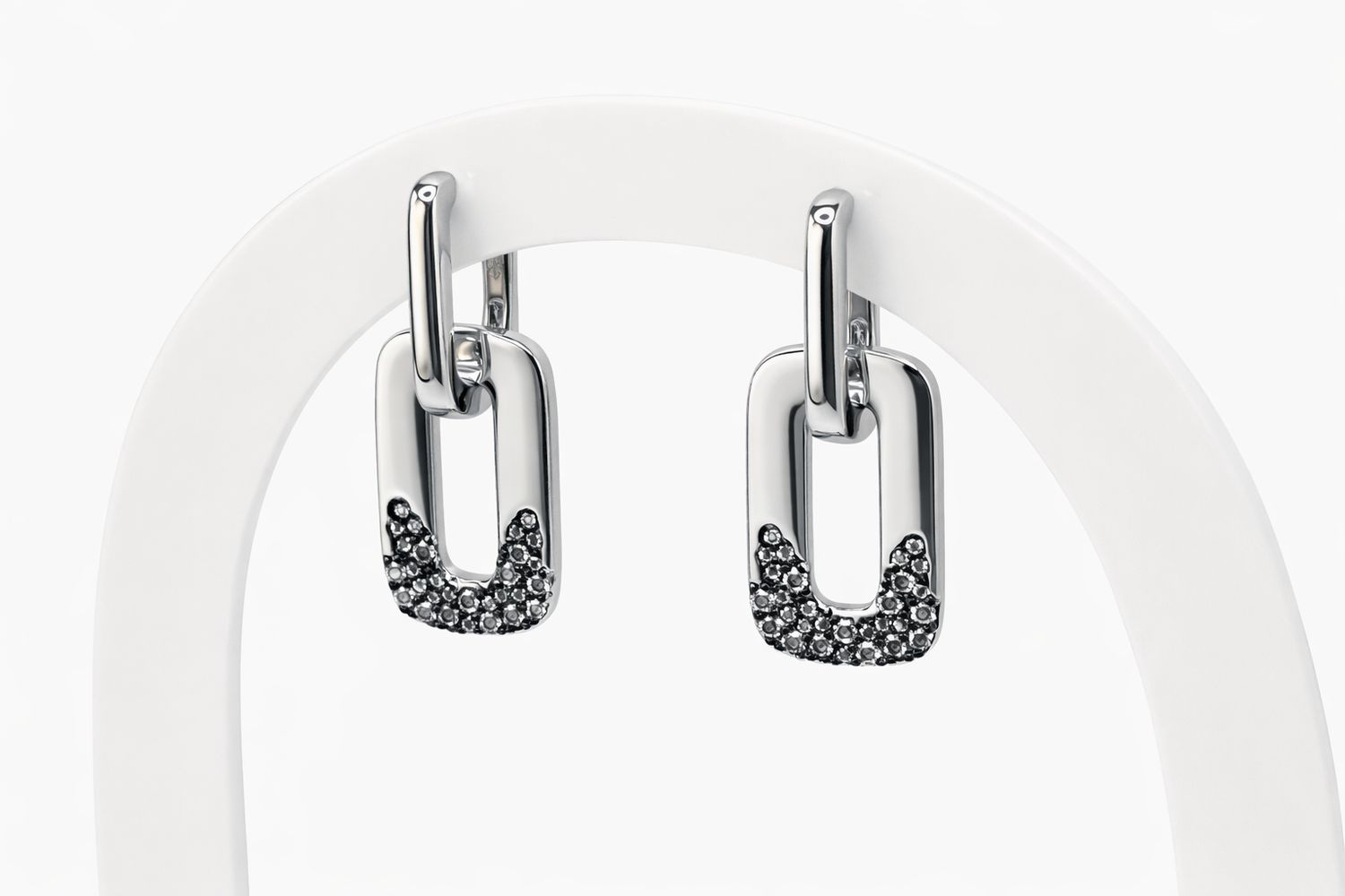 Kolczyki GOLD RUSH SILVER