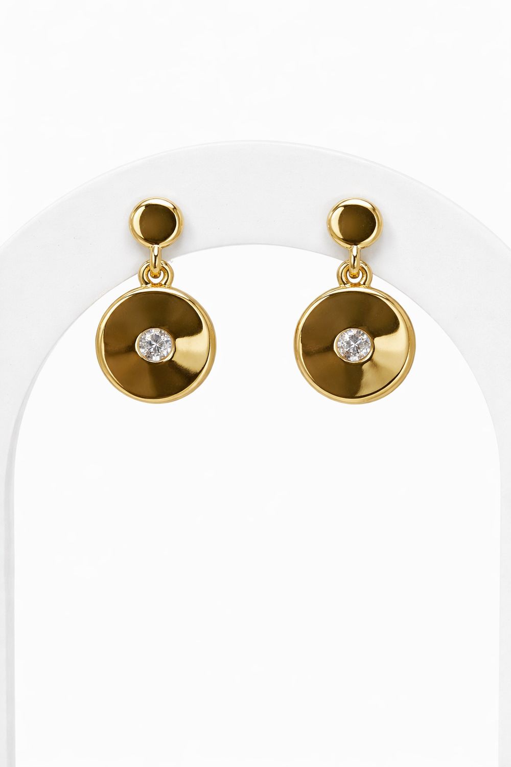 Kolczyki SWEET DOT GOLD