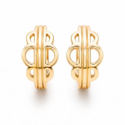 Kolczyki Signature Hoops Gold