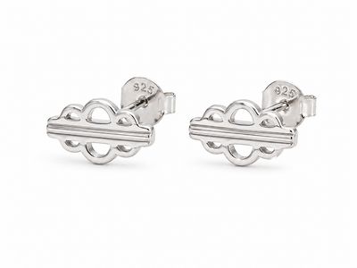 Kolczyki Signature Studs Silver