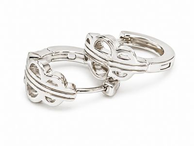 Kolczyki Signature Hoops Silver