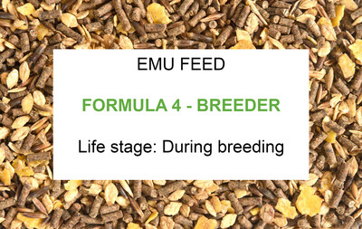Emu Feed Formula 4 - Breeder