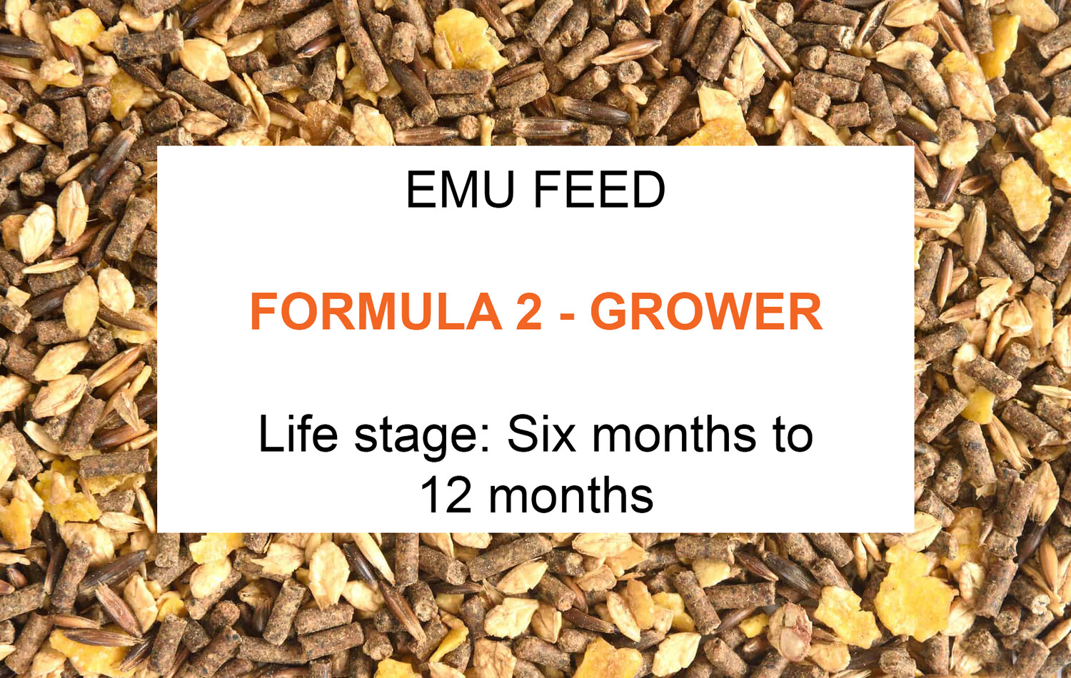 Emu Feed Formula 2 - Grower