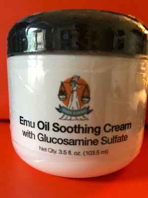 Emu Oil Soothing Cream with Glucosamine Sulfate
