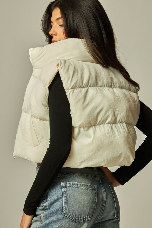 Crop Top Puffer Jacket