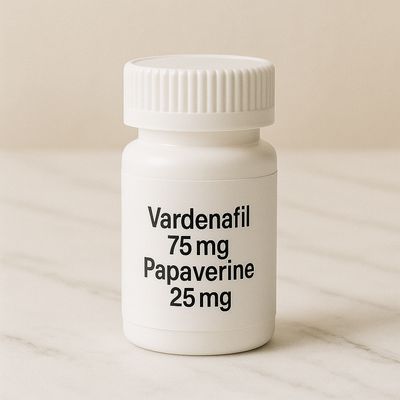 Vardenafil/Papaverine Treatment - 1 Month