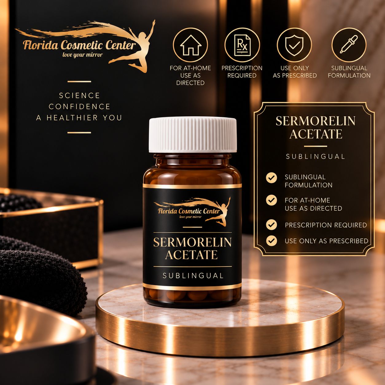 Sermorelin Acetate Treatment - 1 Month Sermorelin Acetate Treatment - 1 Month