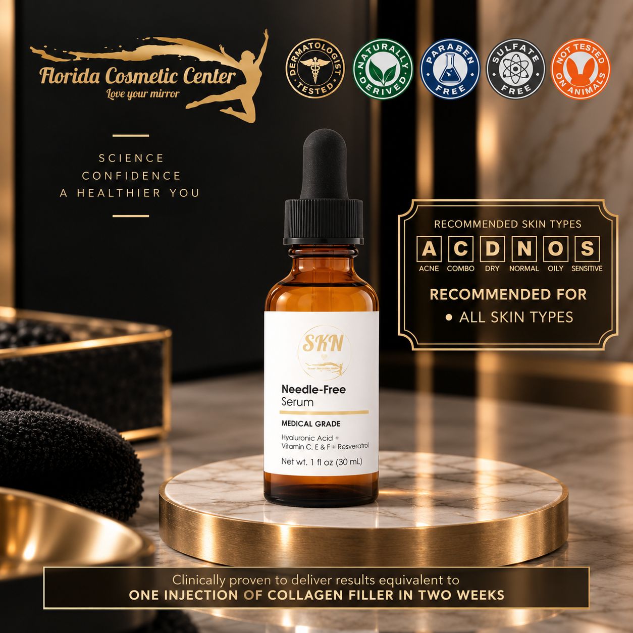 Nidle-Free Serum