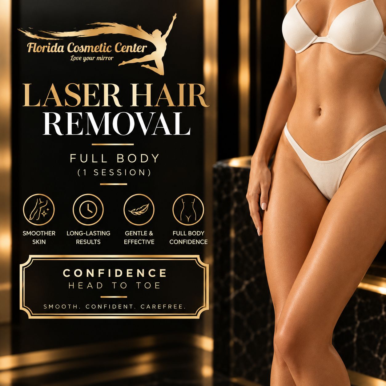 Laser Hair Removal – Full Body (1 Session)