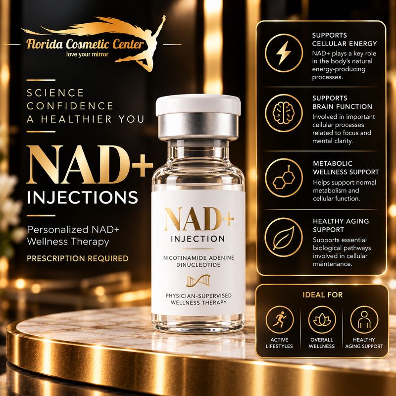 NAD+ Injectable Therapy - 1 Month NAD+ Injectable Therapy - 1 Month
