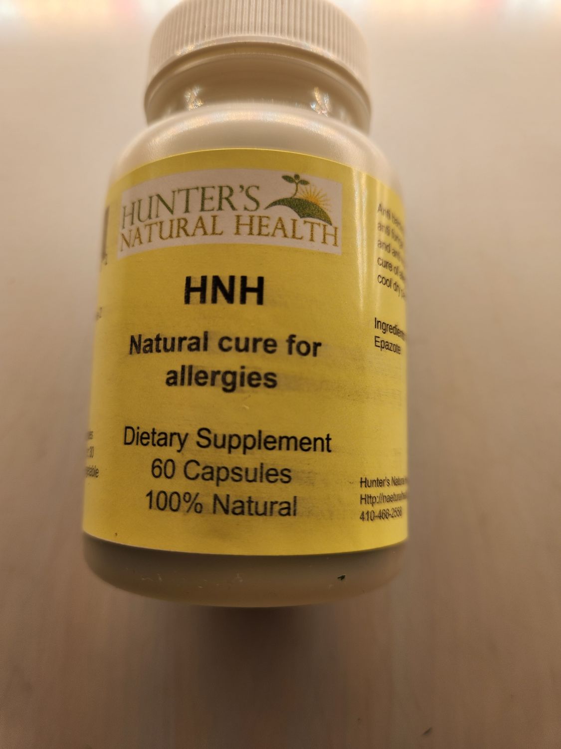Natural treatment for Allergies