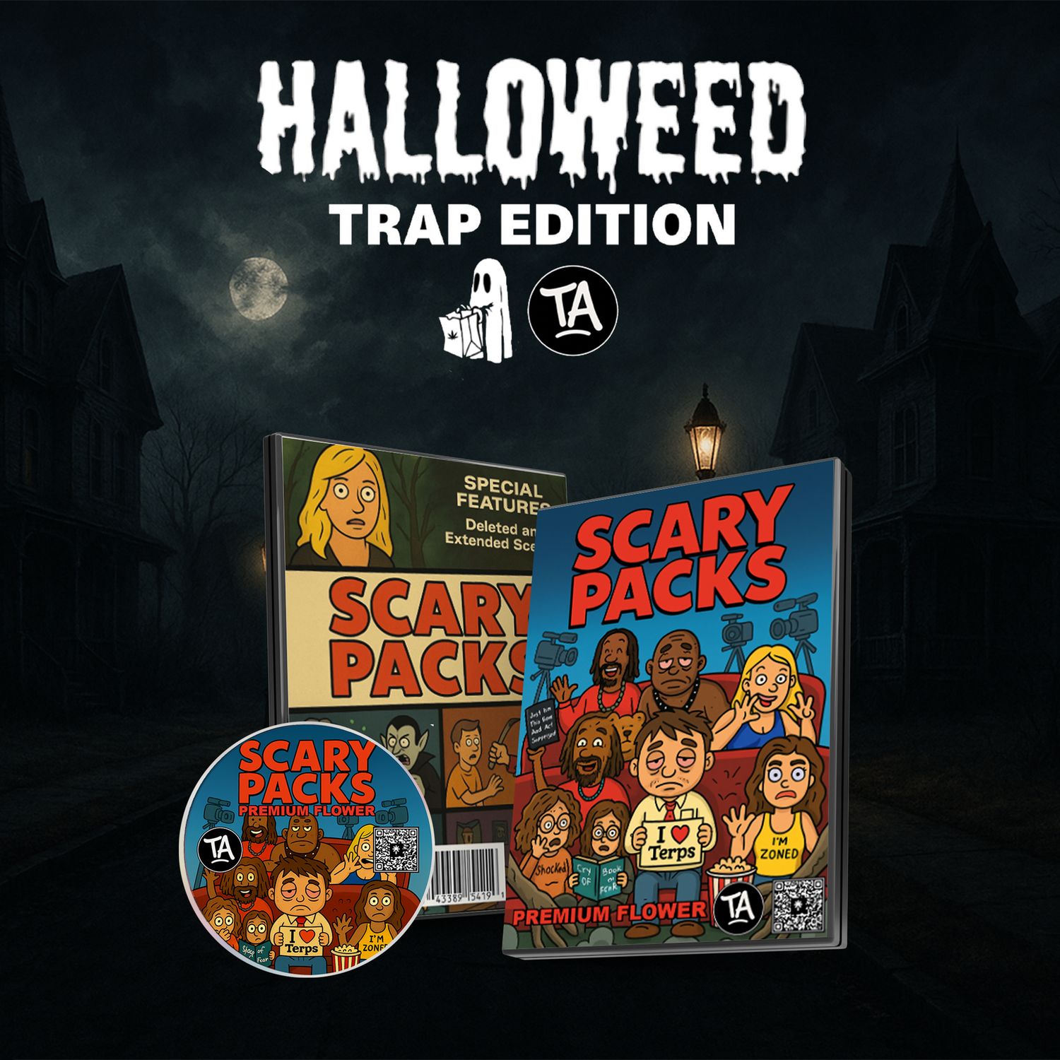 Scary Packs (3.5g) LIMITED HALLOWEED DROP