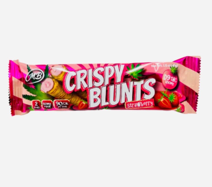 Strawberry Crispy Blunt Infused Cookies