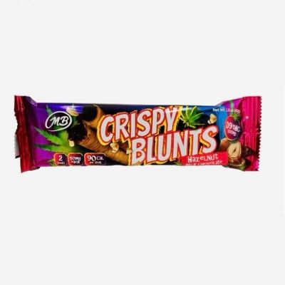 Hazelnut Crispy Blunt Infused Cookies