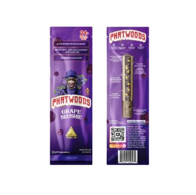 Grape Slushie Phatwoods Infused Blunt