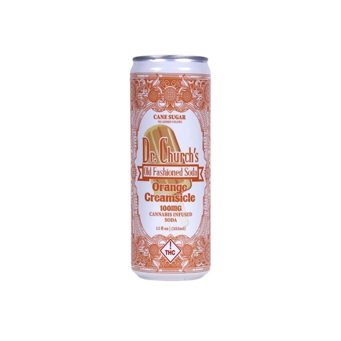 Dr Church - 100mg THC Drink - Orange Creamsicle