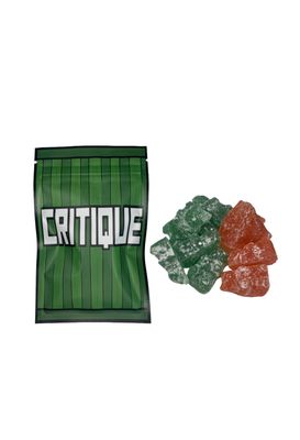 Strawberry / Blue Raspberry Live Rosin Gummy Bears (200mg)