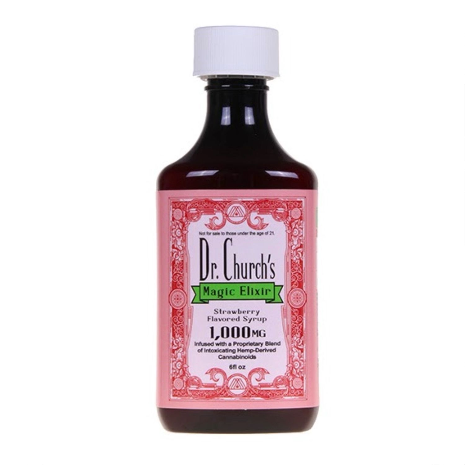 Dr Church - 1000mg THC Syrup - Strawberry