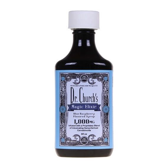 Dr Church - 1000mg THC Syrup - Blue Rasberry