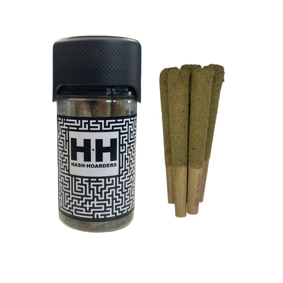 Lemon Cherry Gelato - Infused Kief 5-Pack Prerolls