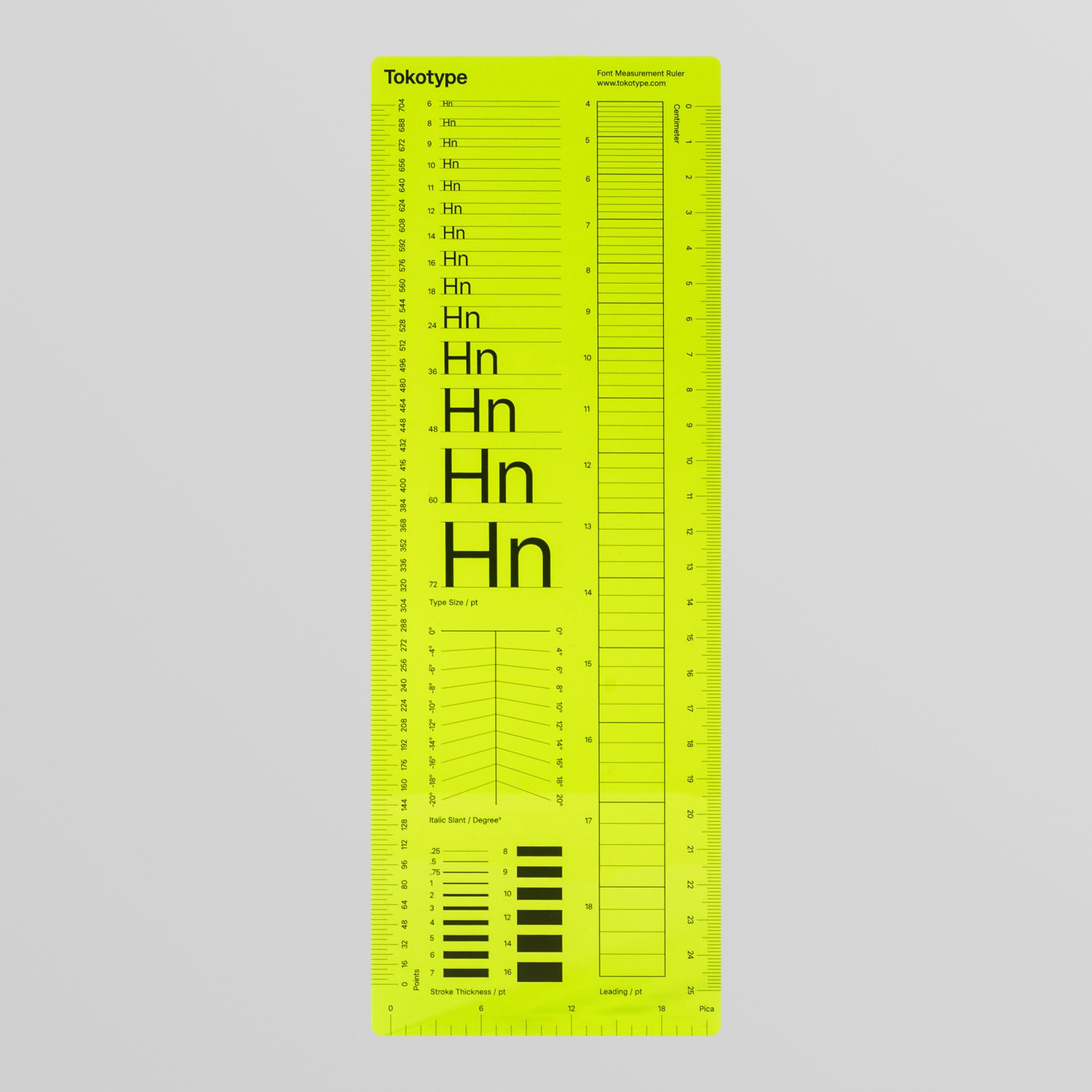 Type Measurement Green