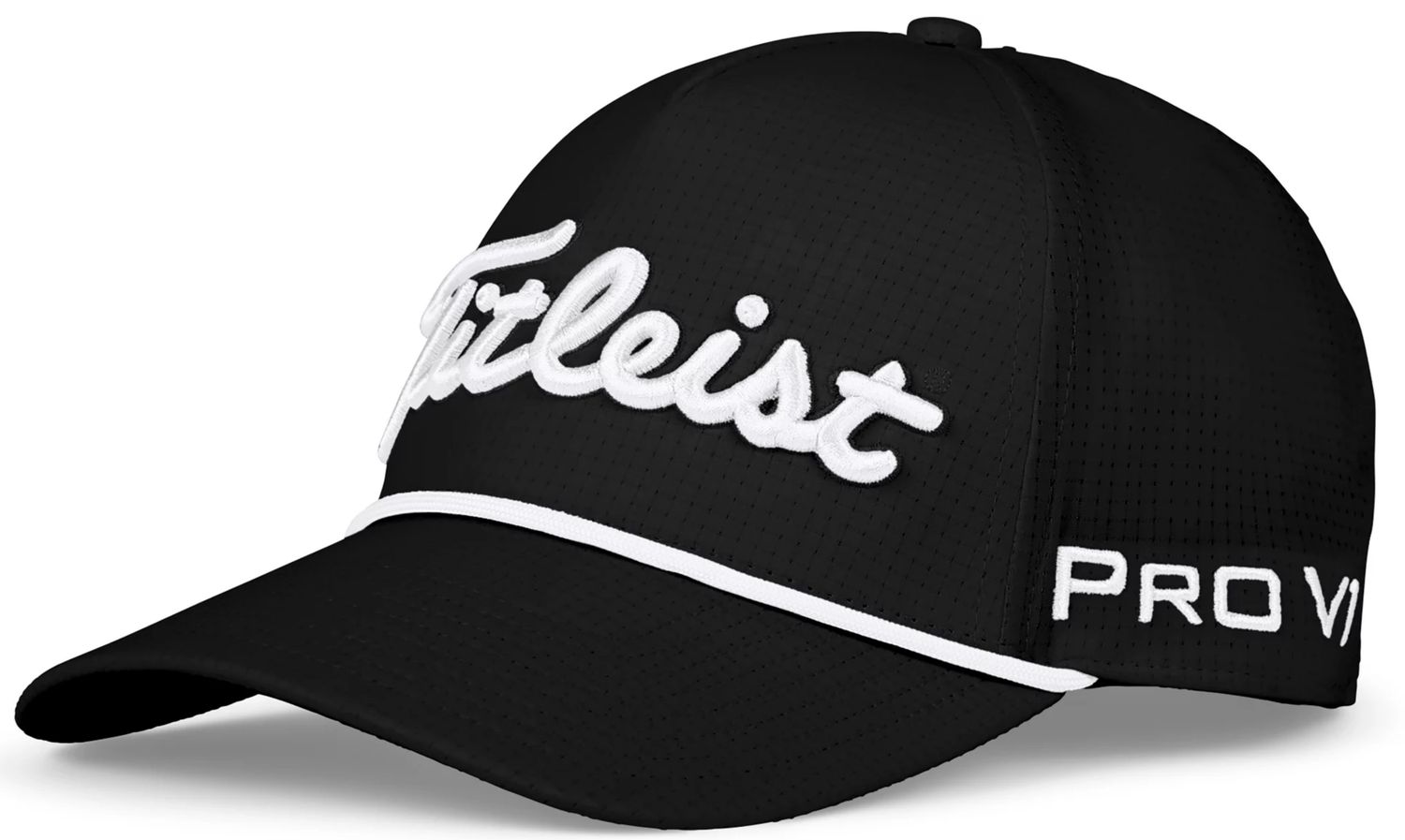 TITLEIST TOUR ROPE HAT, Color: BLACK