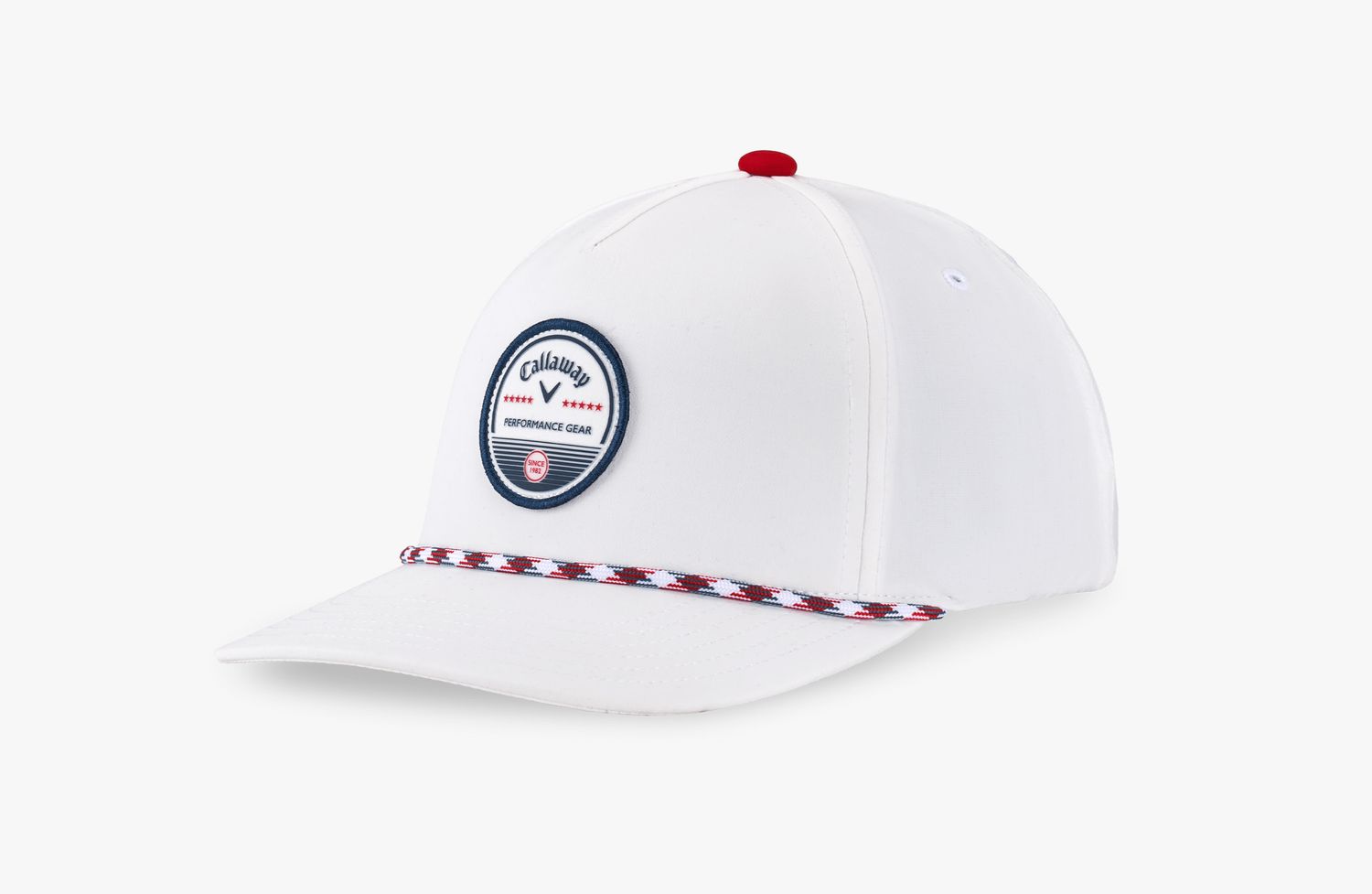 CALLAWAY BOGEY FREE HAT, Color: WHITE/RED/NAVY