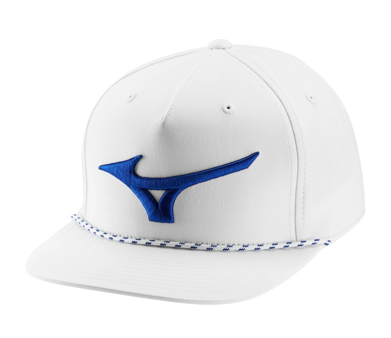 Mizuno Runbird Rope Hat, Color: White-Royal