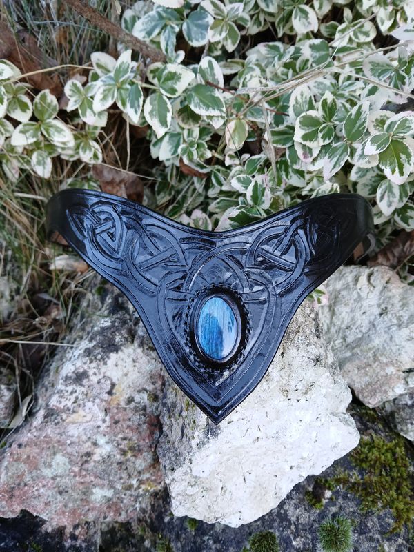 Frontal avec Labradorite