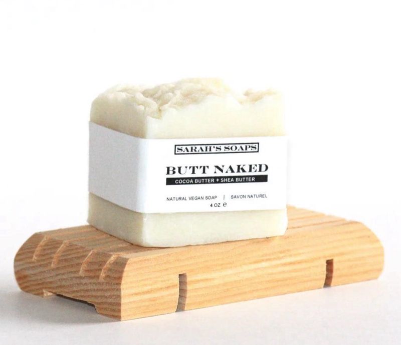 butt naked soap