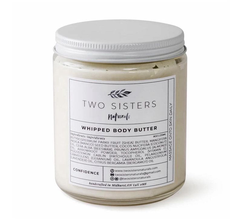 Confidence whipped body butter ~ patchouli, lavender, geranium &amp; bergamot