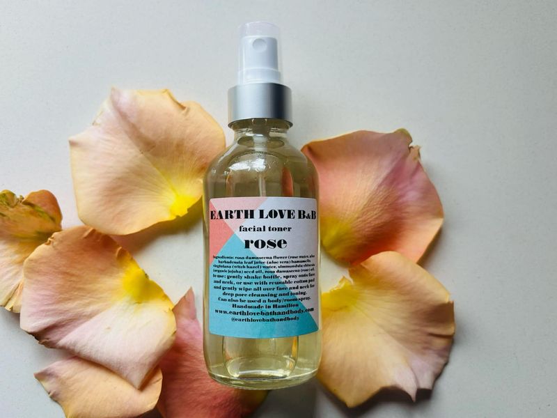 rose facial toner
