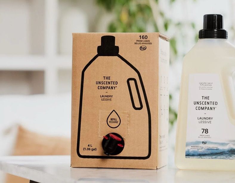 Unscented Laundry Detergent 4 L
