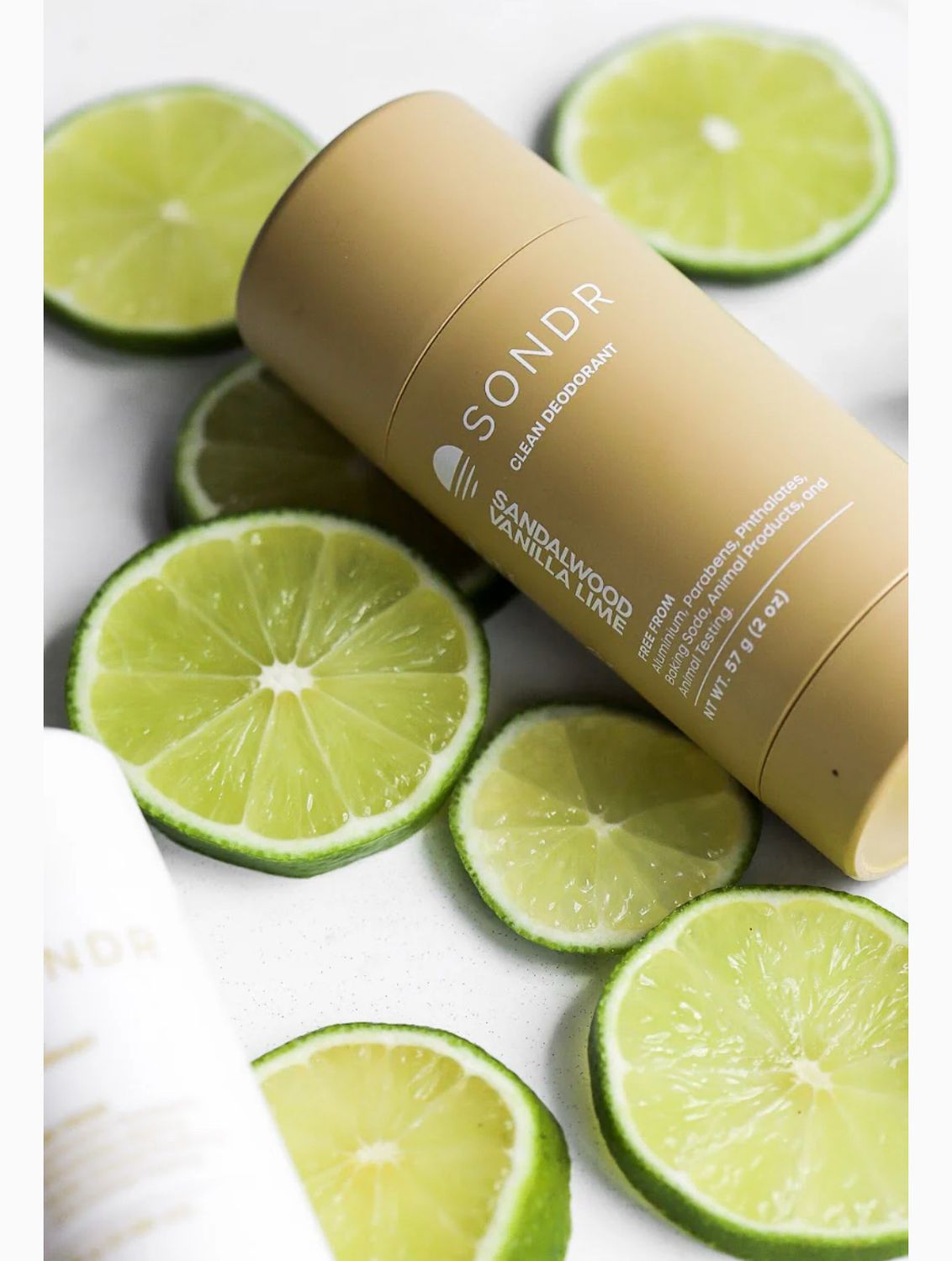 SONDR natural deodorant ~ Sandalwood, Vanilla &amp; Lime