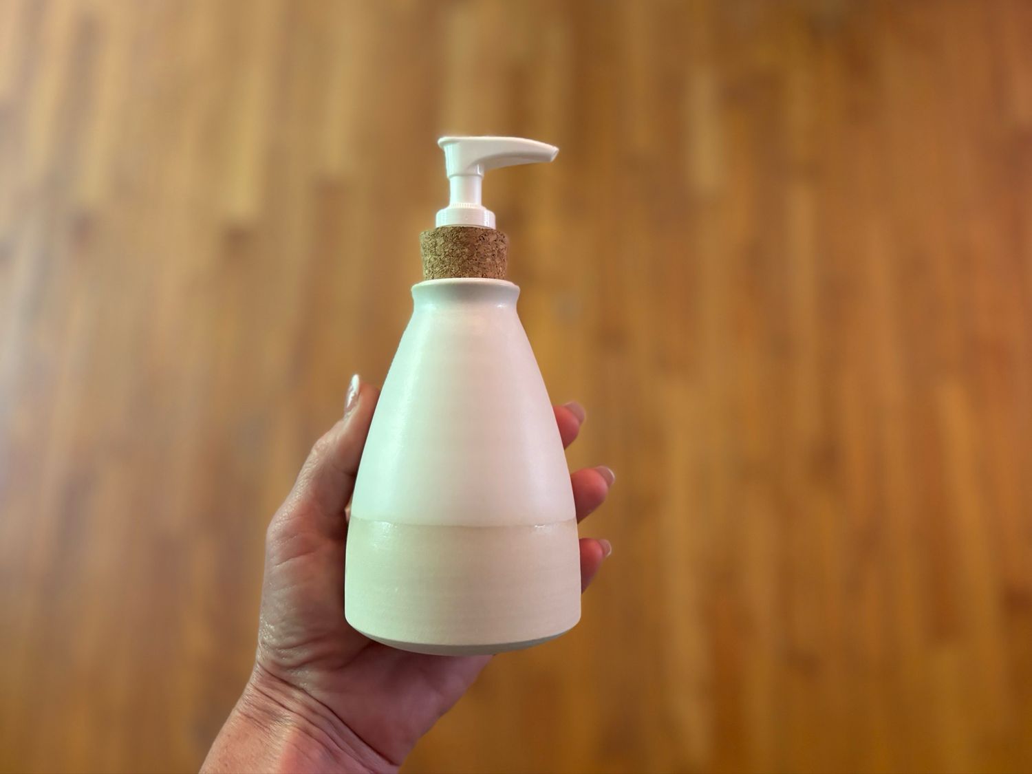 ceramic soap dispenser