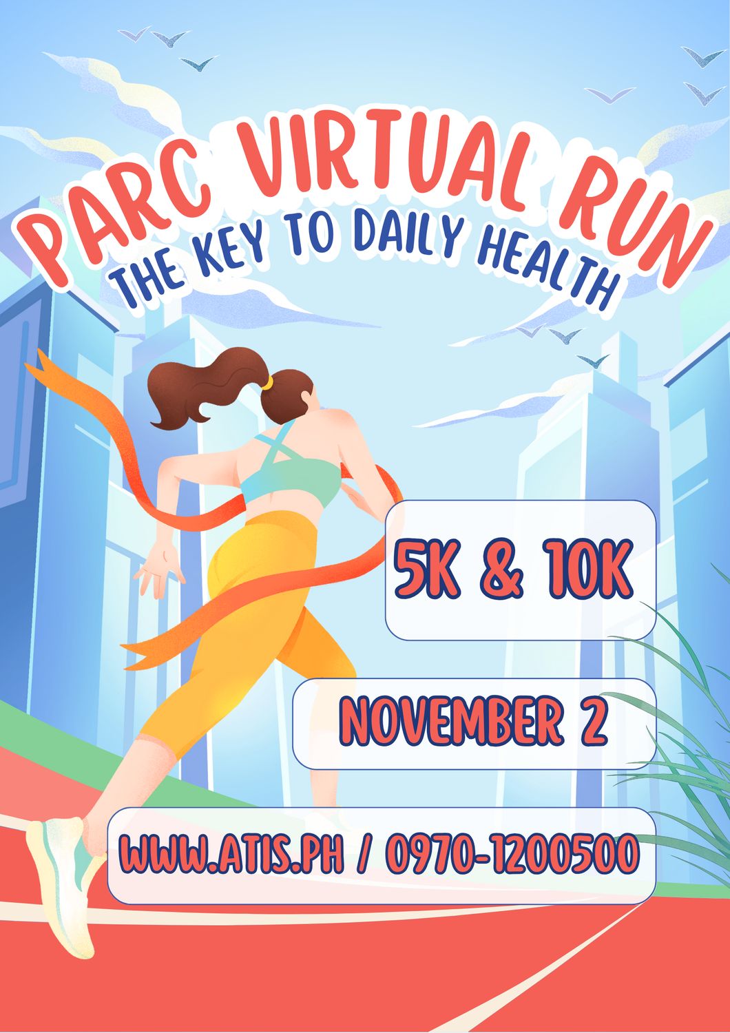 PARC VIRTUAL RUN 5km &amp; 10km between NOVEMBER 2-16