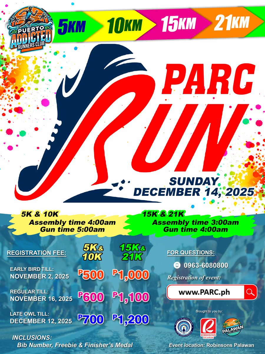 PARC Run 5k, 10k, 15k &amp; 21k on December 14, 2025