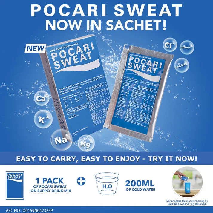 Pocari Sweat POWDER 13g Sachet x 5pcs