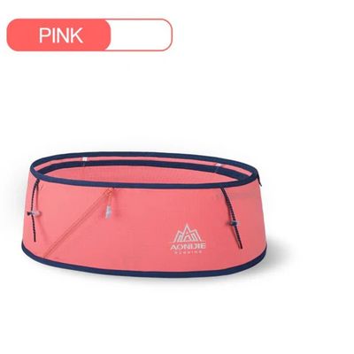 AONIJIE W8101 RUNNING WAIST BELT Portable Ultralight - PINK