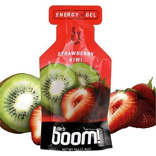 Carb Boom! Energy Gel Single Serve Pack 41g  - Strawberry Kiwi
