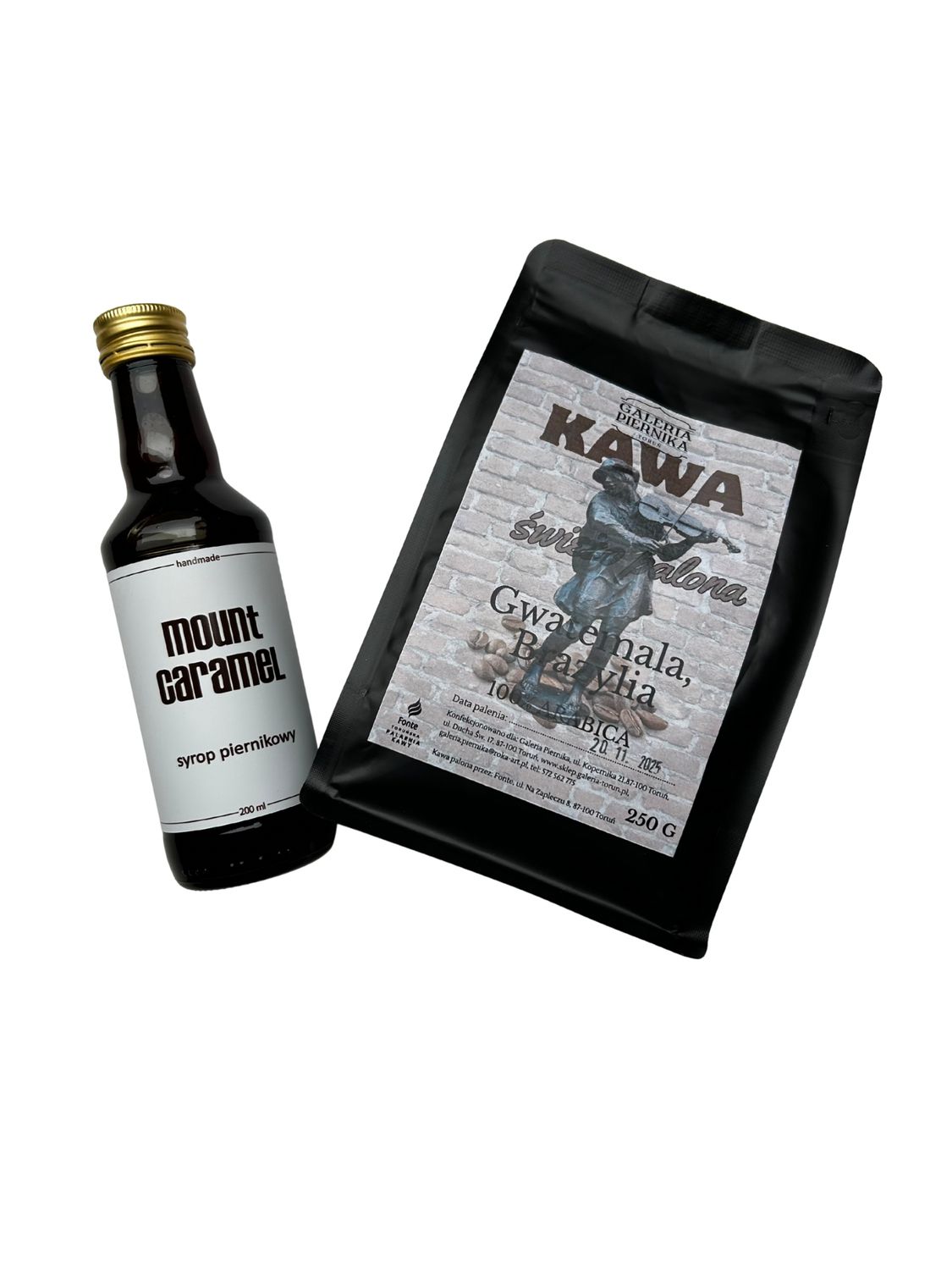 Zestaw Kawa i Syrop piernikowy