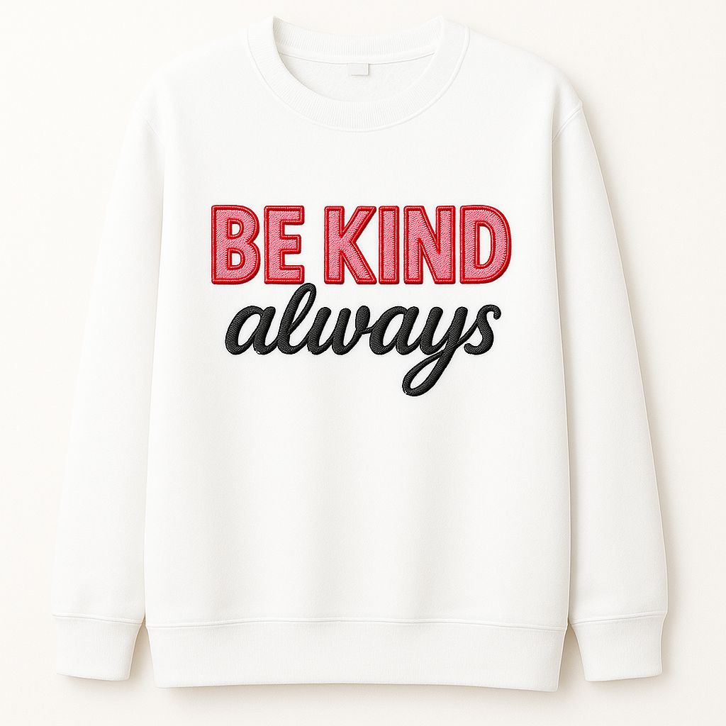Bluza BE KIND biały
