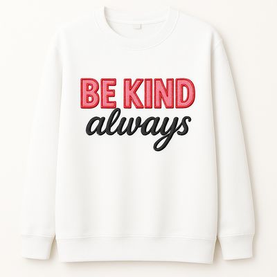 Bluza BE KIND biały