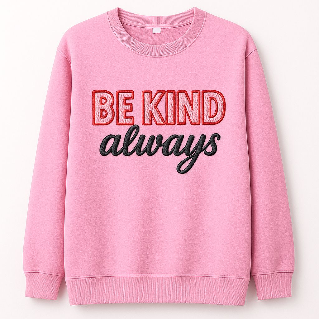 Bluza BE KIND róż
