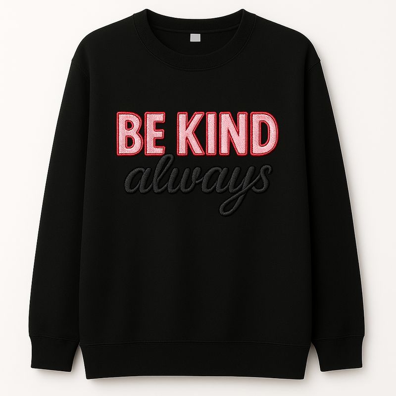 Bluza BE KIND czarny
