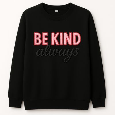 Bluza BE KIND czarny