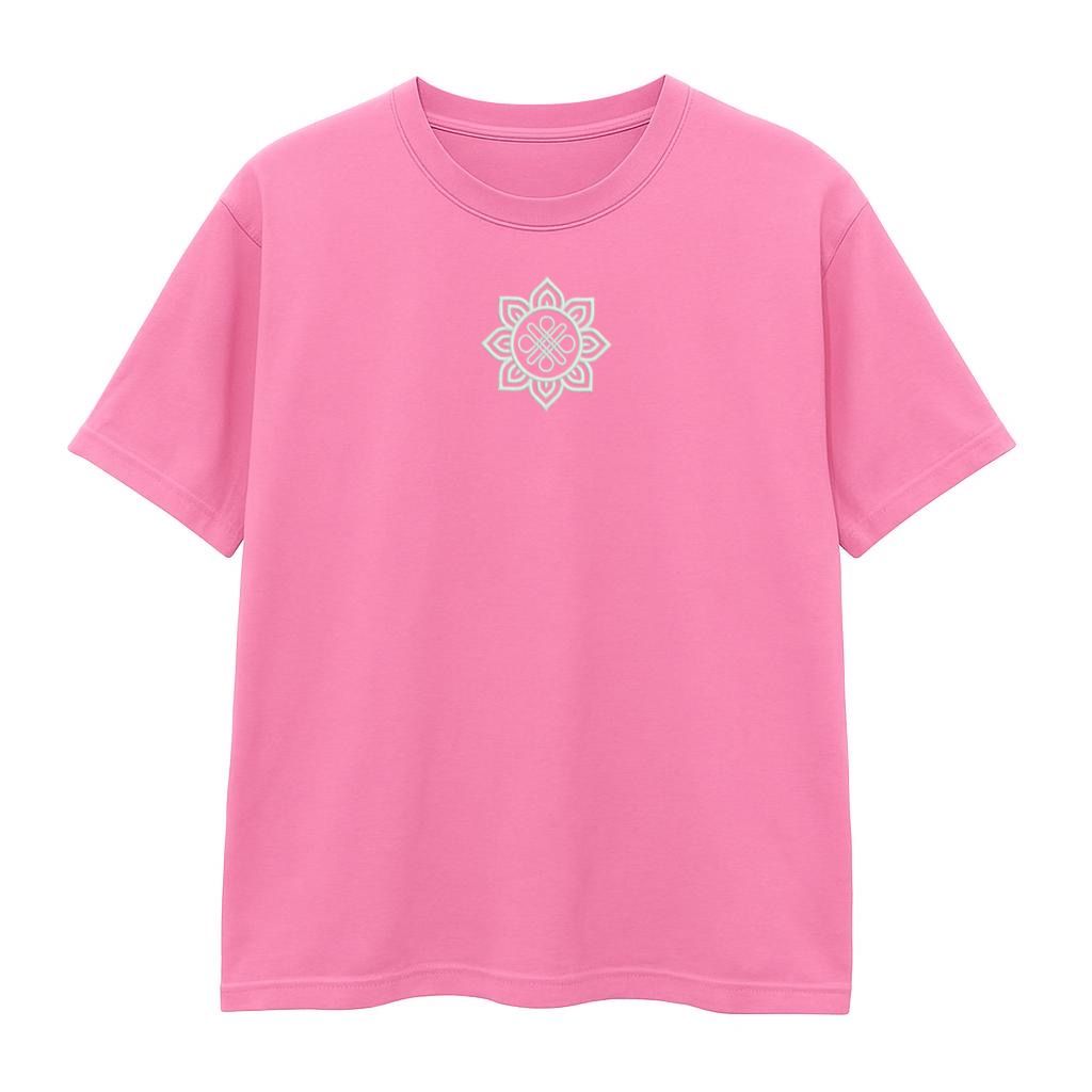 T-shirt MANDALA róż