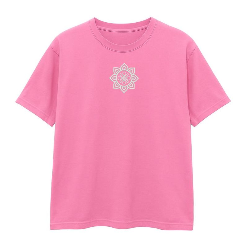 T-shirt MANDALA róż